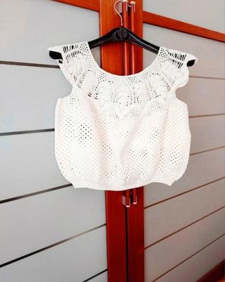 Maglia Uncinetto 100% Cotone