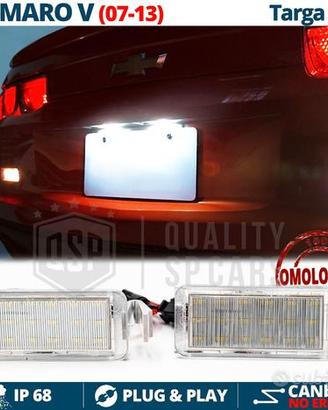 Luci Targa LED per CHEVROLET Camaro 5 Canbus 6500K