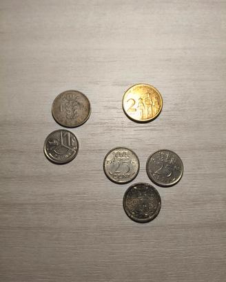 🪙 Set 6 Monete vari anni e paesi 🪙 