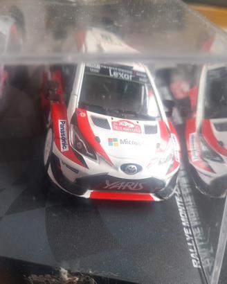 Toyota Yaris Wrc Modellino Scala 1_43 