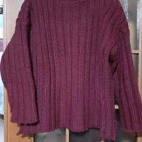 Maglione in pura lana fatto a mano