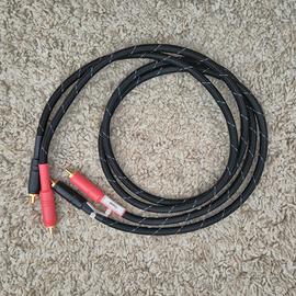 2 X Cavo di Segnale Audio RCA Stereo