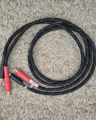 2 X Cavo di Segnale Audio RCA Stereo