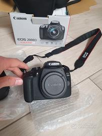 Canon EOS 2000D + 18-55 IS II – reflex