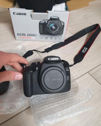 Canon EOS 2000D + 18-55 IS II – reflex
