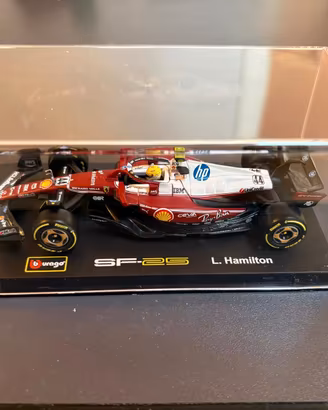 Ferrari SF 25 1:43 Burago L.Hamilton GP Monza