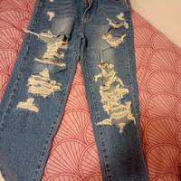 Jeans strappati donna taglia M