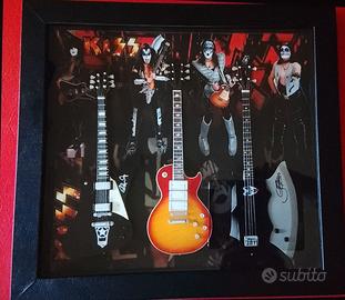 Quadretto chitarre Kiss leggi descrizione