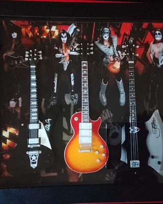 Quadretto chitarre Kiss leggi descrizione