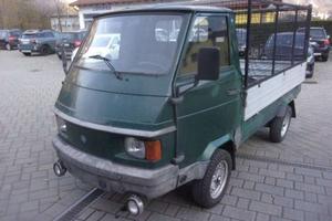 PIAGGIO Ape POKER -CASSONE CON SPONDE-BENZINA!!!