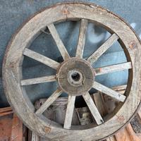 ruote antiche in legno