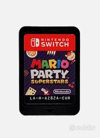 Mario party superstars gioco nintendo switch