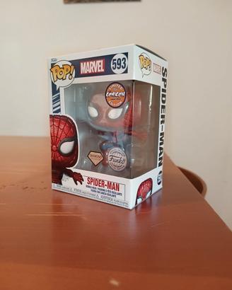 Funko pop spiderman 593 diamond comics