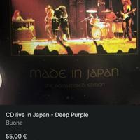 Doppio Cd live in japan