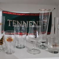 Bicchieri e boccali birra da collezione