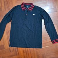 Polo Harmont & Blaine blu e rosso