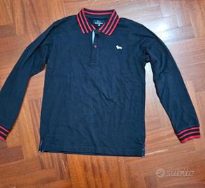 Polo Harmont & Blaine blu e rosso