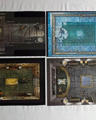 D&D - Stanze e Segreti - mappe quadrettate