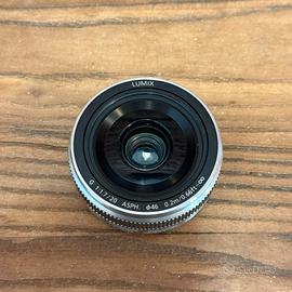 Obiettivo Panasonic Lumix G 20mm f/1.7 II ASPH