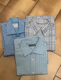 3 camicie uomo manica corta