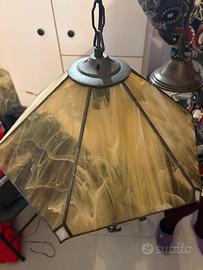 Lampadario lastre in vetro