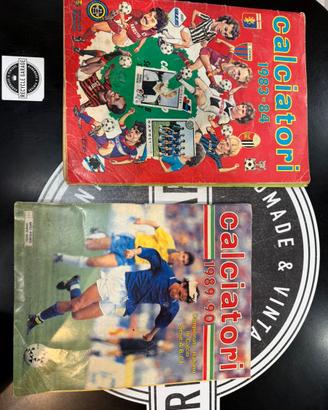 Album calciatori panini 83/84 & 89/90