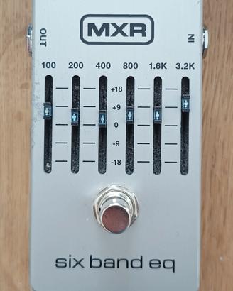 Equalizzatore MXR M109S Six Band EQ