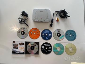 Playstation 1 con giochi