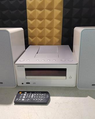mini HiFi Onkyo CR-245 radio, cd, usb iPod 