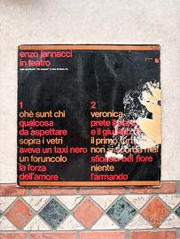Vinile 33 giri Enzo Iannacci - A teatro
