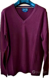 Maglioncino uomo Bordeaux