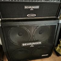 Testata + cassa per chitarra Behringer