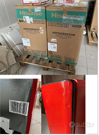 Frigo Hisense RR106D4CRE 82 L rosso