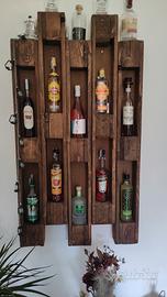 portabottiglie liquori vini con led