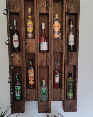 portabottiglie liquori vini con led