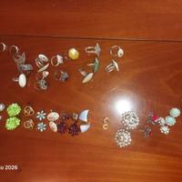 anelli e orecchini vintage