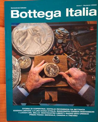 Rivista Bottega Italia primo numero 