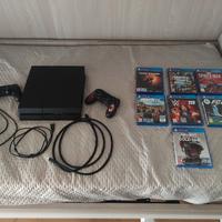 PS4+2 pad+ giochi