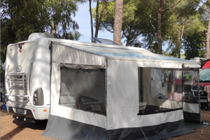 Veranda per camper - tendalino Fiamma 45