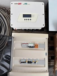 Inverter SolarEdge SE6000HD + Quadro Fotovoltaico
