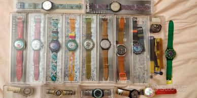 Collezione orologi swatch anni 80/90
