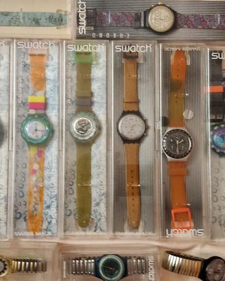 Collezione orologi swatch anni 80/90