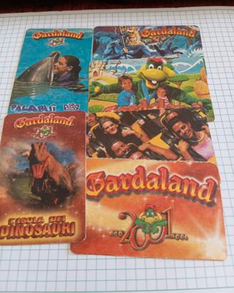 (1237) - Biglietti Gardaland (2001 & 2004)