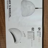 Lampada UV/LED sunone per unghie