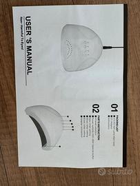 Lampada UV/LED sunone per unghie