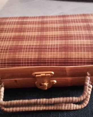 Borsa vintage in vimini