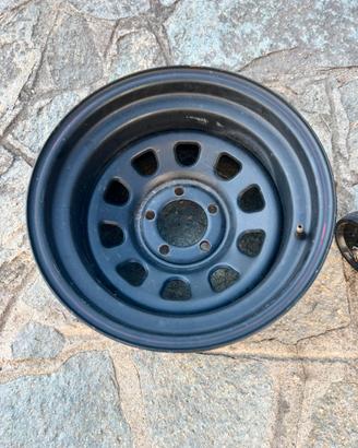 Cerchi 15” xt automotive attacco 5x100 jeep