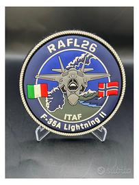 Patch pvc F-35A Lightning II itaf rafl2026