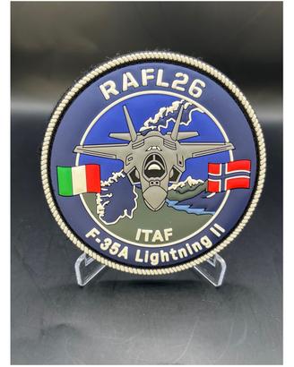 Patch pvc F-35A Lightning II itaf rafl2026