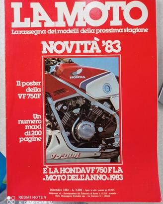Rivista LA MOTO numero 12 anno 1983